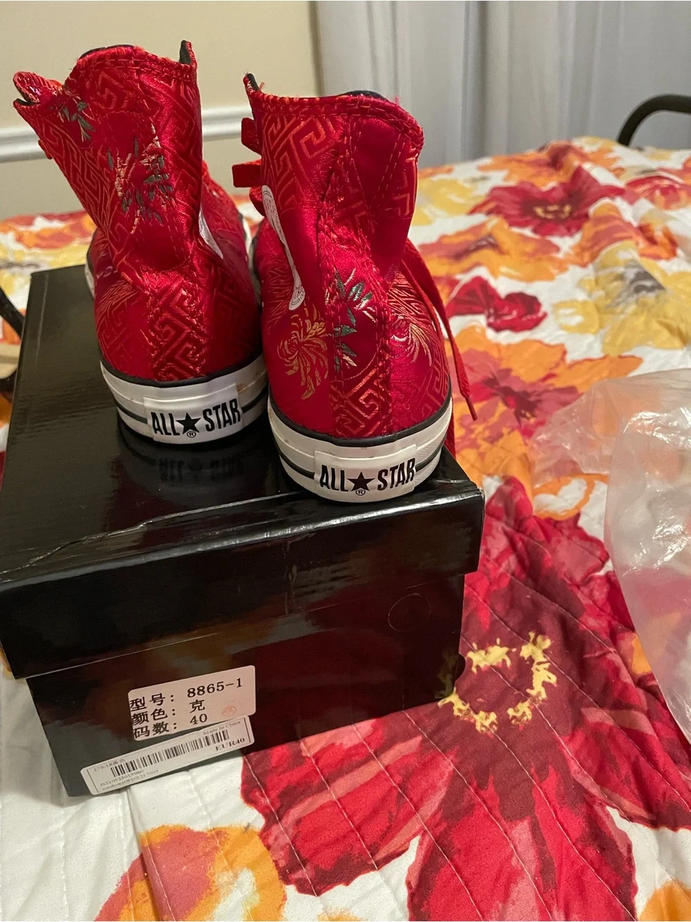 Converse Red High-Top Women's Athletic Sneakers